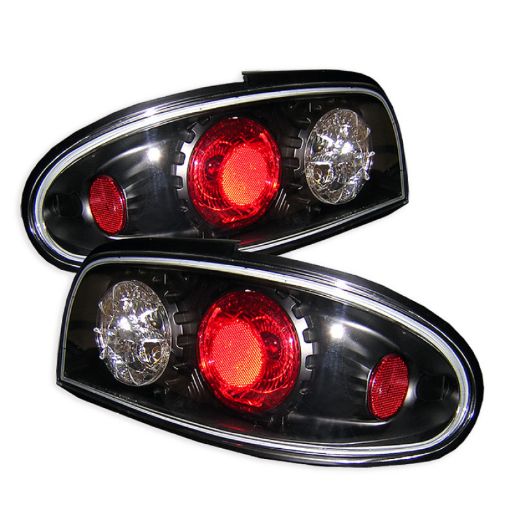 Picture of Spyder Nissan Altima 93 - 97 Euro Style Tail Lights Black ALT - YD - NA93 - BK
