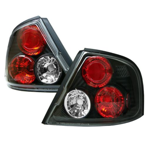 Picture of Spyder Nissan Altima 98 - 01 Euro Style Tail Lights Black ALT - YD - NA98 - BK