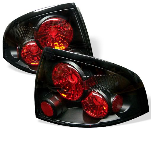 Picture of Spyder Nissan Sentra 00 - 03 Euro Style Tail Lights Black ALT - YD - NS00 - BK