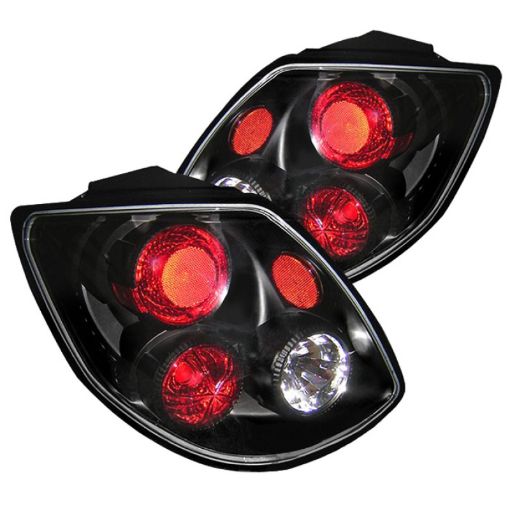 Picture of Spyder Toyota Matrix 03 - 05 Euro Style Tail Lights Black ALT - YD - TMA03 - BK