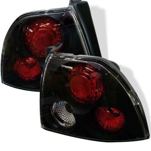 Picture of Spyder Honda Accord 94 - 95 Euro Style Tail Lights Black ALT - YD - HA94 - BK