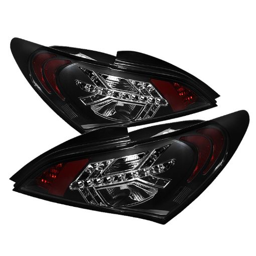 Picture of Spyder Hyundai Genesis 10 - 12 2Dr LED Tail Lights Black ALT - YD - HYGEN09 - LED - BK