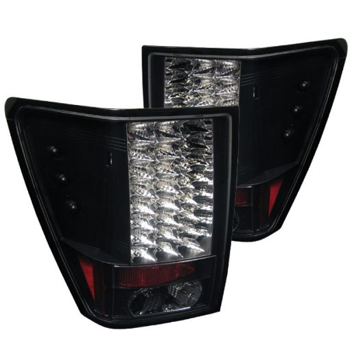 Picture of Spyder Jeep Grand Cherokee 05 - 06 LED Tail Lights Black ALT - YD - JGC05 - LED - BK