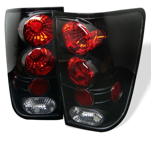 Picture of Spyder Nissan Titan 04 - 14 Euro Style Tail Lights Black ALT - YD - NTI04 - BK