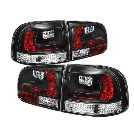 Picture of Spyder Volkswagen Touareg 03 - 07 LED Tail Lights Black ALT - YD - VTOU04 - LED - BK