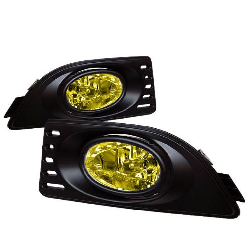 Picture of Spyder Acura RSX 05 - 07 OEM Fog Lights wSwitch Yellow FL - AR06 - Y