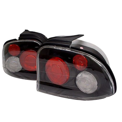 Picture of Spyder Dodge Neon 95 - 99 Euro Style Tail Lights Black ALT - YD - DN95 - BK