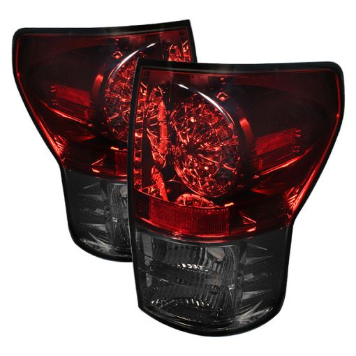 Picture of Spyder Toyota Tundra 07 - 13 LED Tail lights Red Smoke ALT - YD - TTU07 - LED - RS