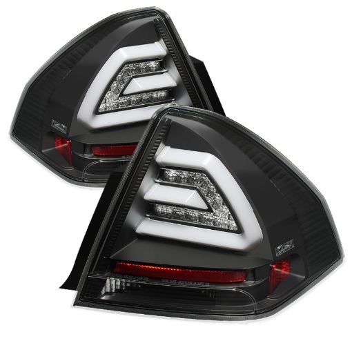 Picture of Spyder Chevy Impala 2006 - 2013 LED Tail Lights Black ALT - YD - CHIP06 - LED - BK