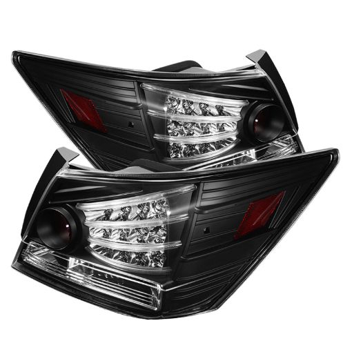 Picture of Spyder Honda Accord 08 - 12 4DR LED Tail Lights Black ALT - YD - HA08 - 4D - LED - BK