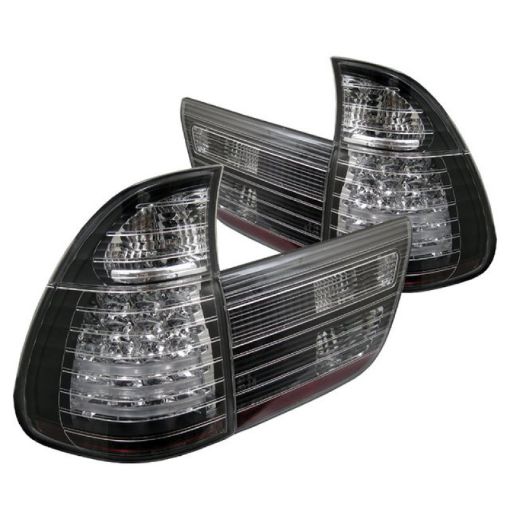 Picture of Spyder BMW E53 X5 00 - 06 4PCS LED Tail Lights Black ALT - YD - BE5300 - LED - BK
