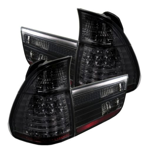 Picture of Spyder BMW E53 X5 00 - 06 4PCS LED Tail Lights Smoke ALT - YD - BE5300 - LED - SM