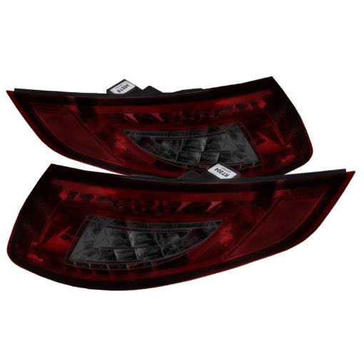 Picture of Spyder Porsche 997 05 - 08 LED Tail Lights Red Smoke ALT - YD - P99705 - LED - RS
