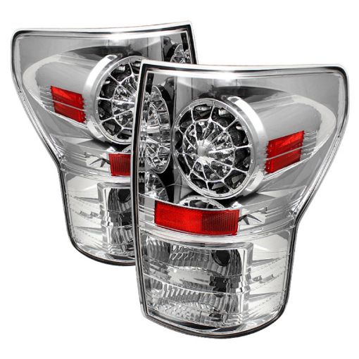 Picture of Spyder Toyota Tundra 07 - 13 LED Tail lights Chrome ALT - YD - TTU07 - LED - C