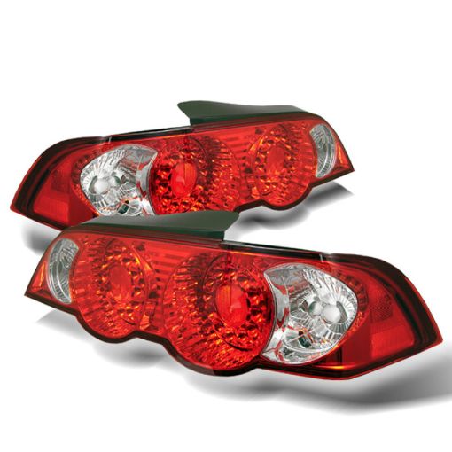 Picture of Spyder Acura RSX 02 - 04 LED Tail Lights Red Clear ALT - YD - ARSX02 - LED - RC