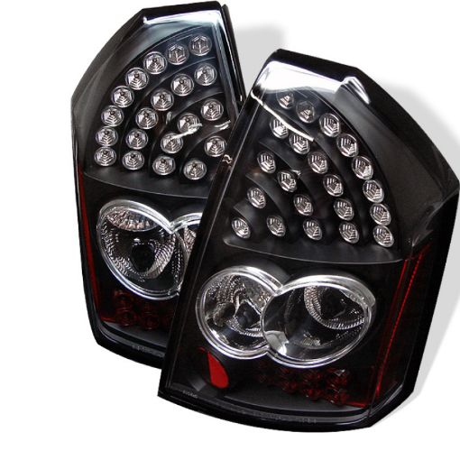 Picture of Spyder Chrysler 300C 05 - 07 LED Tail Lights Black ALT - YD - C305 - LED - BK