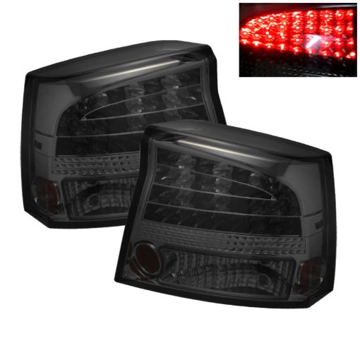 Picture of Spyder Dodge Charger 06 - 08 LED Tail Lights Smoke ALT - YD - DCH05 - LED - SM