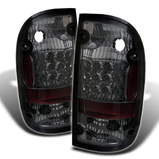 Picture of Spyder Toyota Tacoma 01 - 04 LED Tail Lights Smoke ALT - YD - TT01 - LED - SM