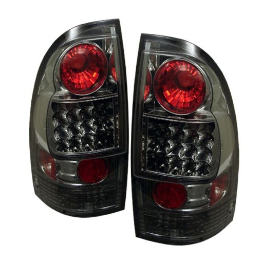 Picture of Spyder Toyota Tacoma 05 - 15 LED Tail Lights Smoke ALT - YD - TT05 - LED - SM