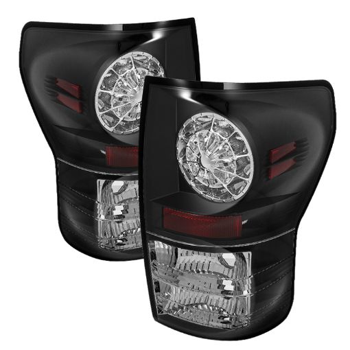 Picture of Spyder Toyota Tundra 07 - 13 LED Tail lights Black ALT - YD - TTU07 - LED - BK