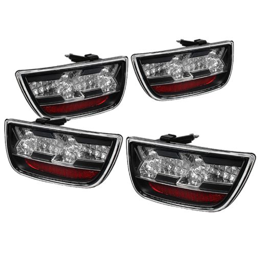 Picture of Spyder Chevy Camaro 10 - 13 LED Tail Lights Black ALT - YD - CCAM2010 - LED - BK