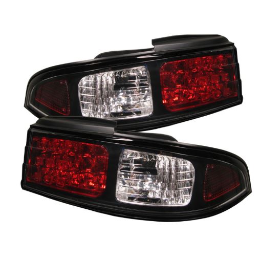 Picture of Spyder Nissan 240SX 95 - 98 LED Tail Lights Black ALT - YD - N240SX95 - LED - BK