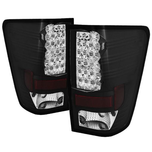 Picture of Spyder Nissan Titan 04 - 14 LED Tail Lights Black ALT - YD - NTI04 - LED - BK