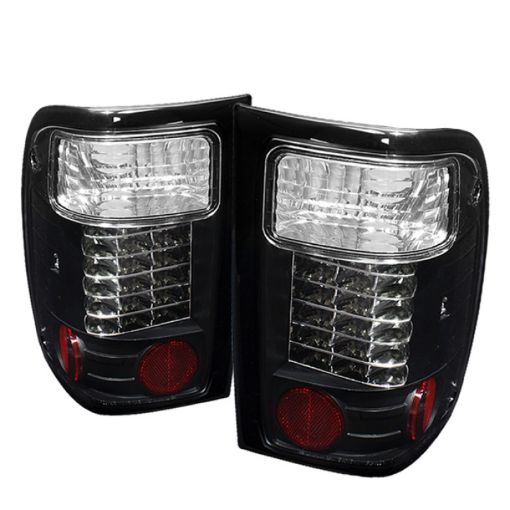 Picture of Spyder Ford Ranger 01 - 05 LED Tail Lights Black ALT - YD - FR98 - LED - BK