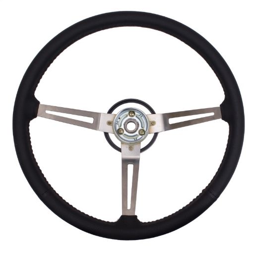 Picture of Omix Steering Wheel Leather 76 - 95 Jeep CJ Wrangler