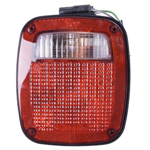 Picture of Omix Left Black Tail Lamp 91 - 97 Jeep YJ TJ Wrangler
