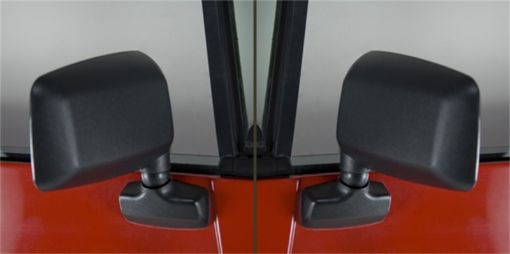 Picture of Omix Door Mirror Kit Black - 87 - 95 Jeep Wrangler YJ