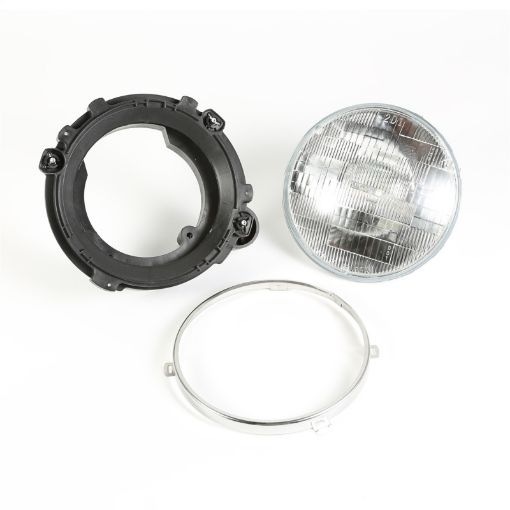 Picture of Omix Headlight Assy With Bulb RH 97 - 06 Wrangler TJ