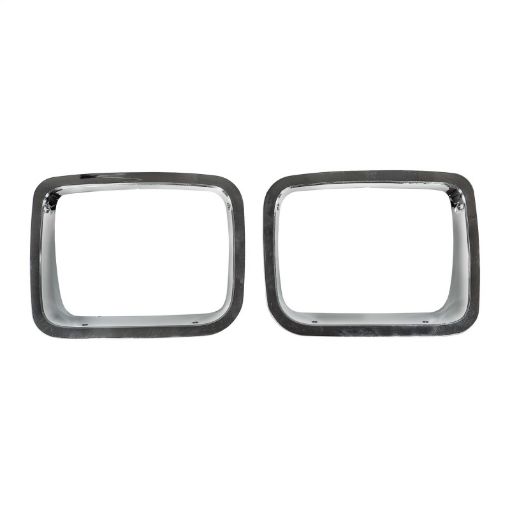Picture of Omix Headlight Bezel Chrome 87 - 95 Jeep Wrangler YJ
