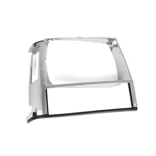 Picture of Omix RH Chrome Headlight Bezel 84 - 90 Cherokee (XJ)