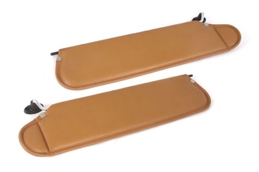 Picture of Omix Camel Sunvisor Set For 97 - 02 Jeep Wrangler TJ