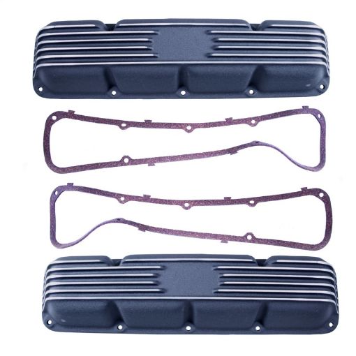 Picture of Omix Valve Cover Black Aluminum V8 72 - 91 CJ SJ