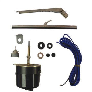 Picture of Omix 12 - Volt Wiper Motor Kit 41 - 68 Willys Models