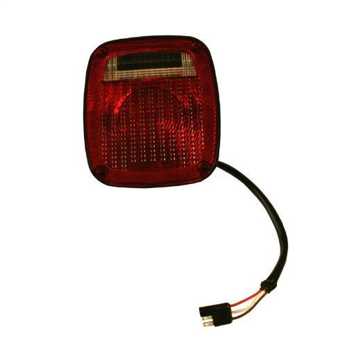 Picture of Omix Right Black Tail Lamp 76 - 80 Jeep CJ Models