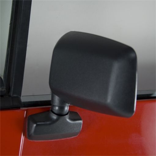 Picture of Omix Door Mirror Black Left - 87 - 95 Wrangler YJ
