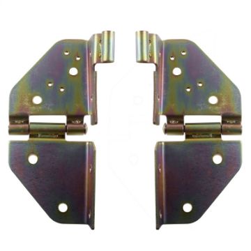 Picture of Omix Windshield Hinge Set 76 - 86 Jeep CJ Models