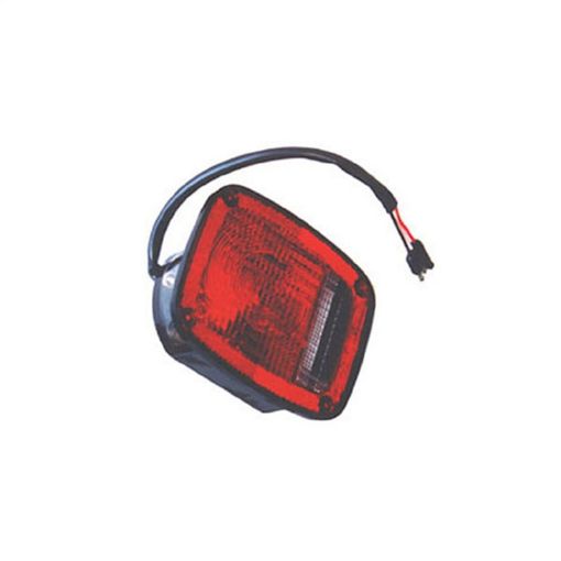 Picture of Omix Left Black Tail Lamp 76 - 80 Jeep CJ Models