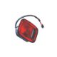 Picture of Omix Left Black Tail Lamp 76 - 80 Jeep CJ Models