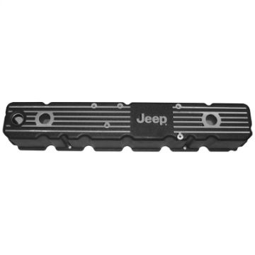 Picture of Omix 4.2L Aluminum Valve Cover with Jeep Logo