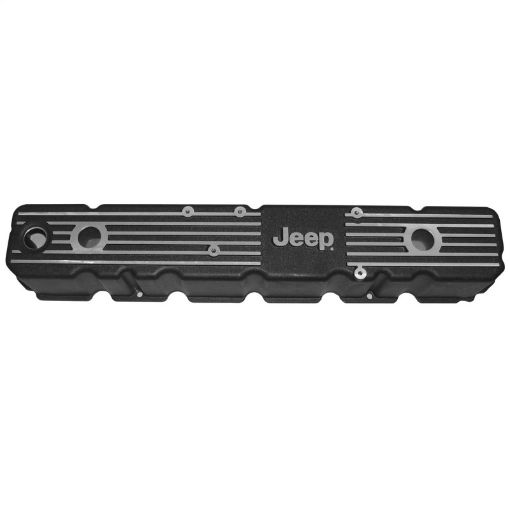 Picture of Omix 4.2L Aluminum Valve Cover with Jeep Logo