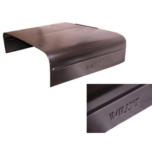 Picture of Omix Hood Willys Script 53 - 68 Willys CJ3B