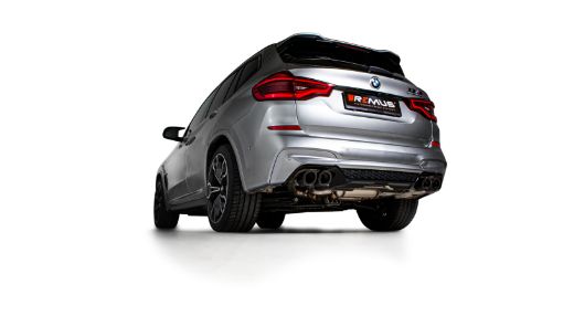 Picture of Remus 2019 BMW X3 M Competition F97 3.0L Turbo (S58B30A wGPF) Axle Back Exhaust (Tail Pipes Req)