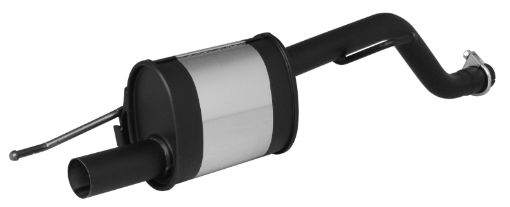 Picture of Remus 2006 Opel Corsa D wOriginal Sport Rear Skirt 1.7L CDTI Axle Back Exhaust (Tail Pipes Req)