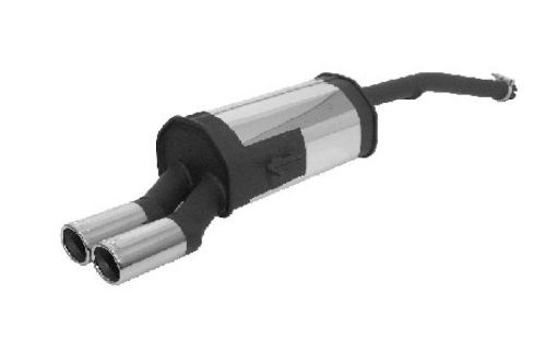 Picture of Remus 2002 Ford Fusion 1.4L TDI Axle Back Exhaust