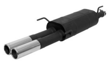 Picture of Remus Opel Astra F Sedan (3 - Point - Mounting) 1.6L1.8I Axle Back Exhaust