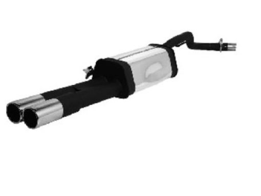 Picture of Remus 2000 Skoda Fabia (Not For Station Wagon) 1.9L TDI Axle Back Exhaust